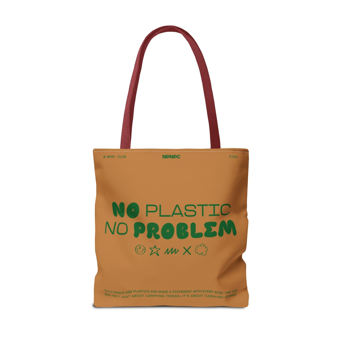 Eco-Friendly Tote Bag - No Plastic No Problem