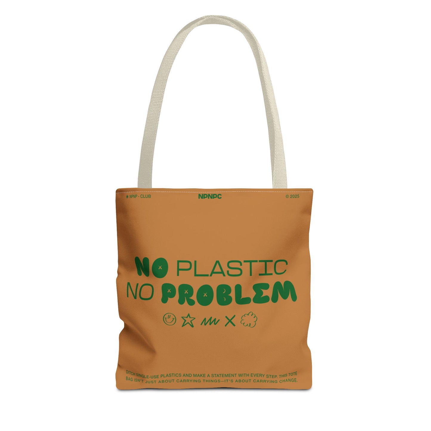 Eco-Friendly Tote Bag - No Plastic No Problem