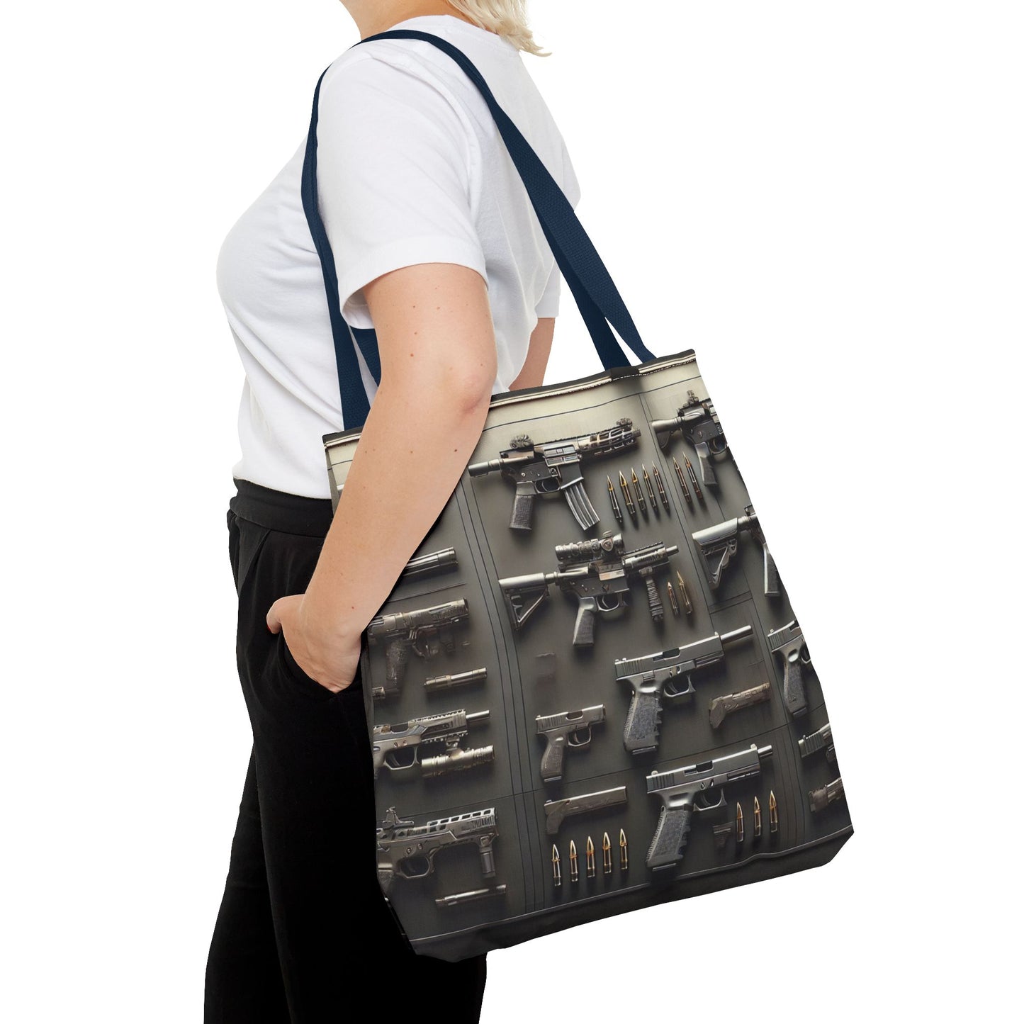 Modern Firearm-Themed Tote Bag | Tactical Everyday Carry