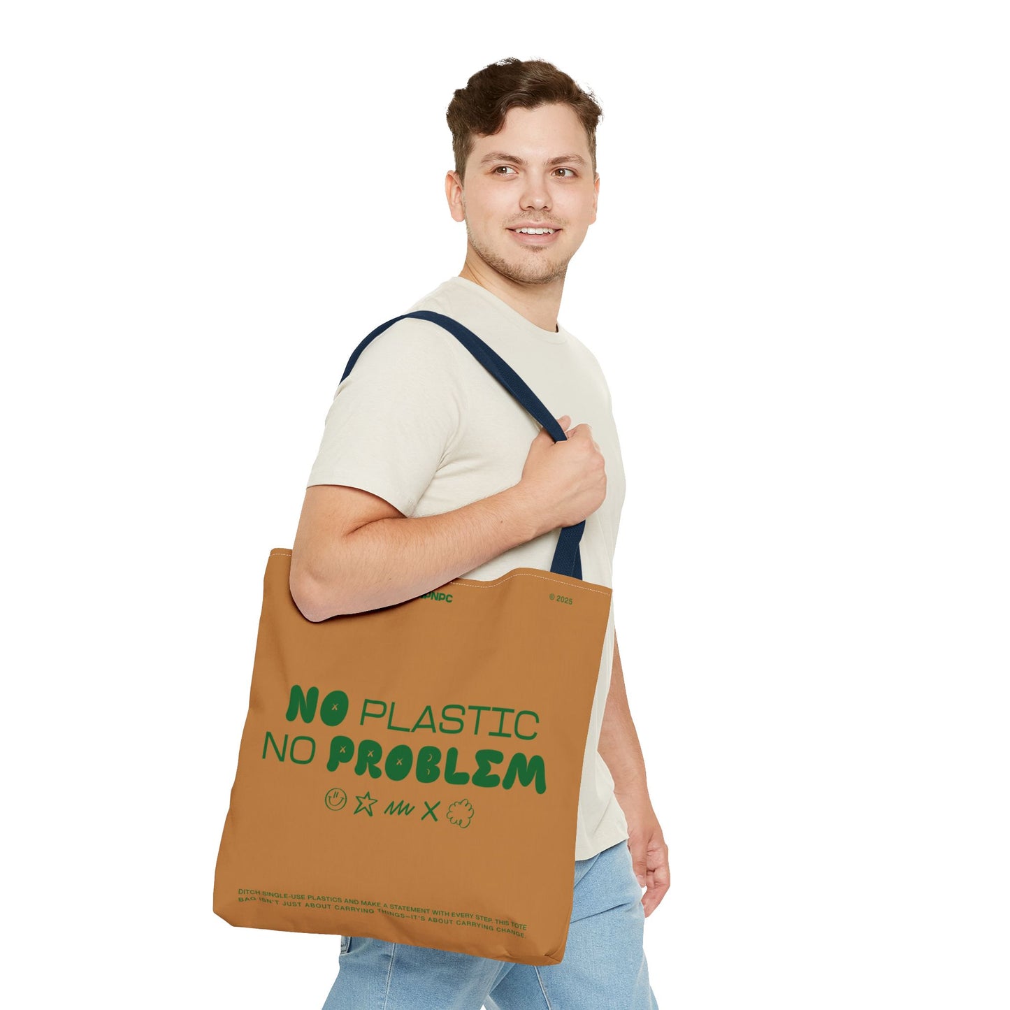 Eco-Friendly Tote Bag - No Plastic No Problem