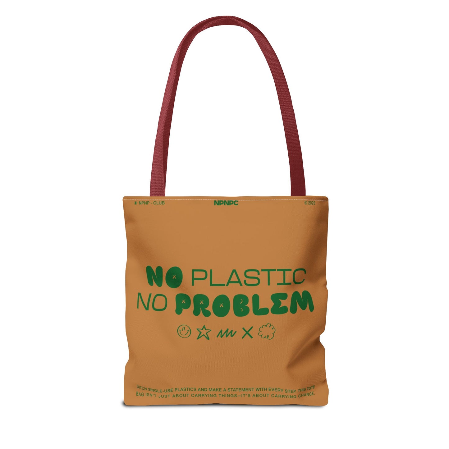 Eco-Friendly Tote Bag - No Plastic No Problem