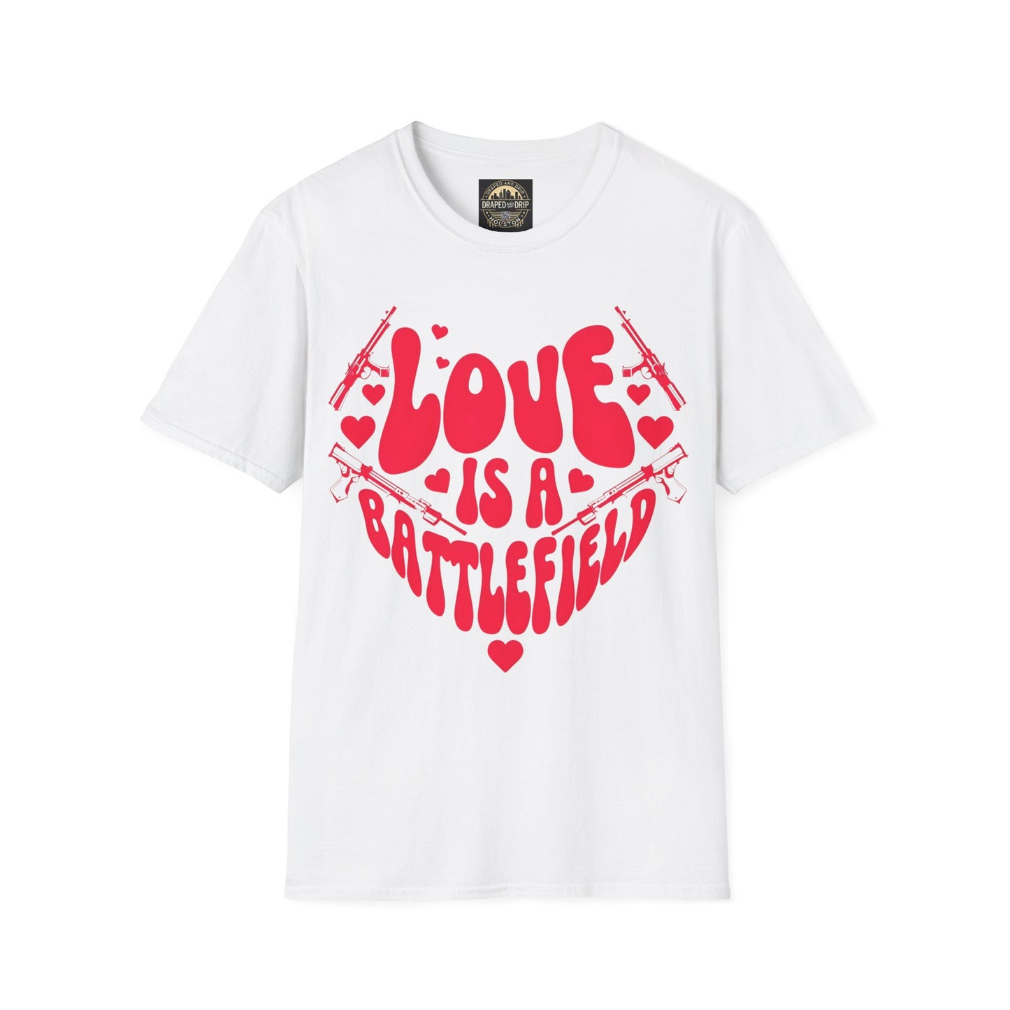 Love is a Battlefield Valentine's Day Tee