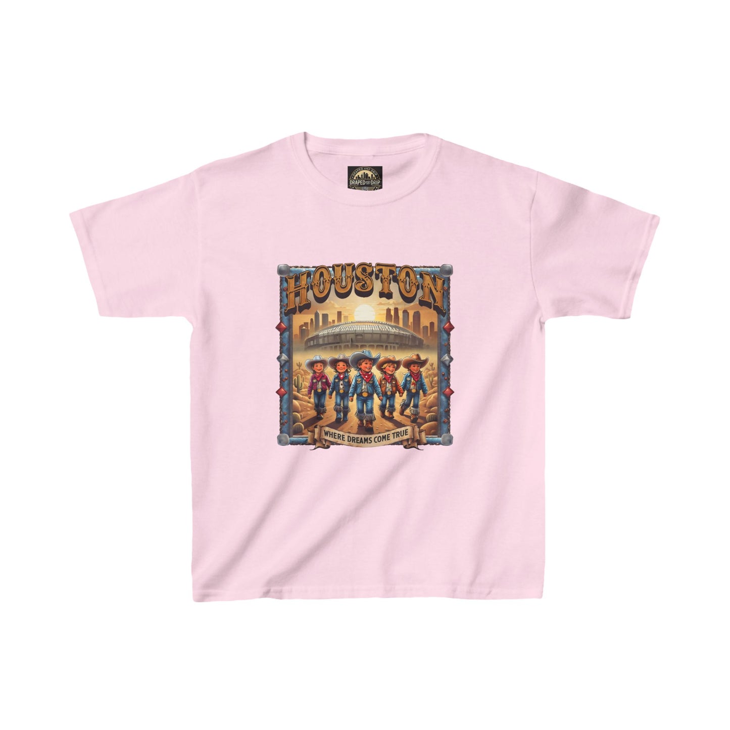 Houston Rodeo Kids Tee: Where Dreams Come True