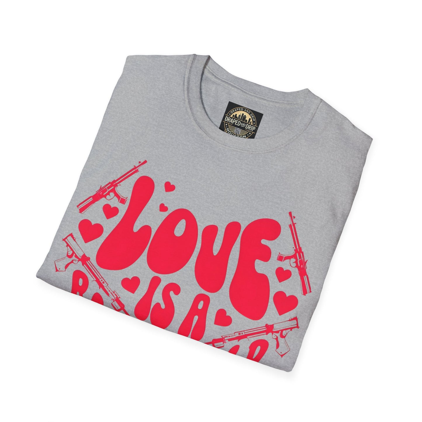 Love is a Battlefield Valentine's Day Tee