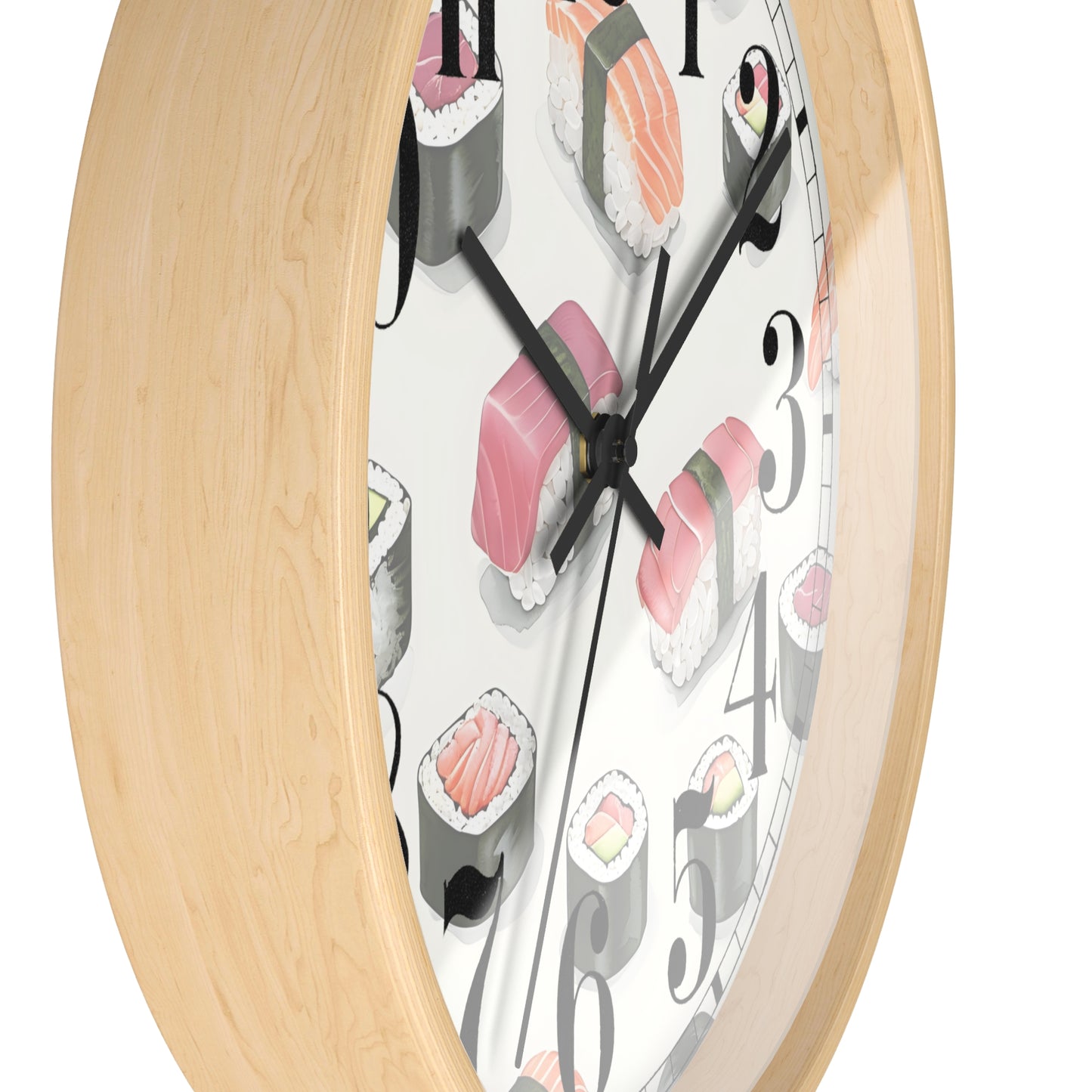 Sushi Lover's Wall Clock