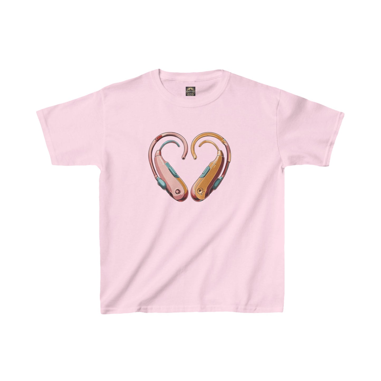 Hearing Aids Heart Tee