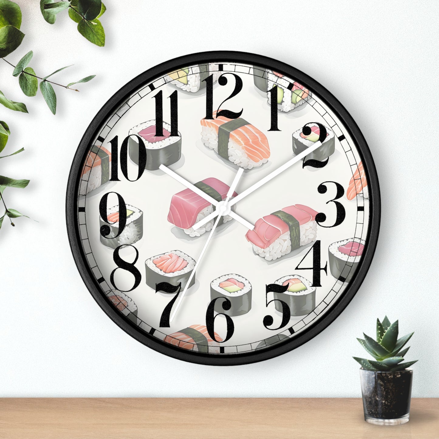 Sushi Lover's Wall Clock