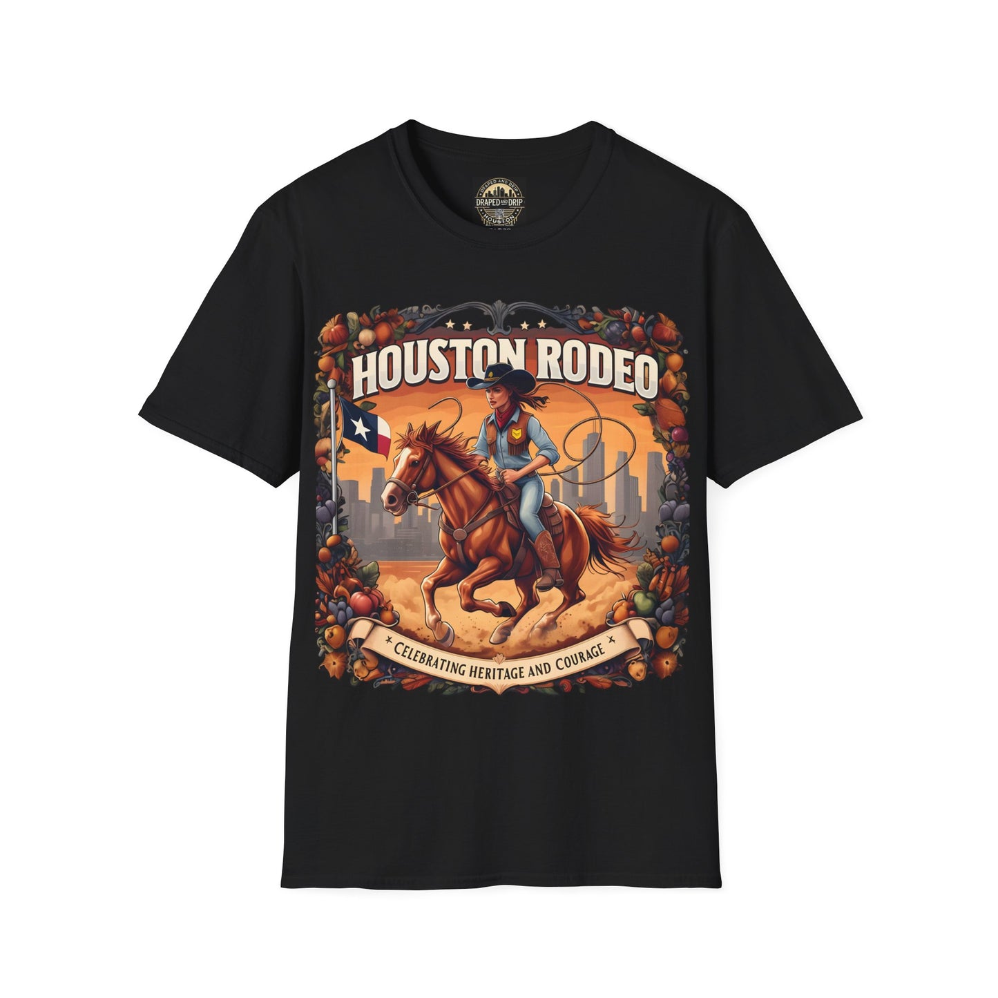 Houston Rodeo Tee - Celebrating Legacy and Strength