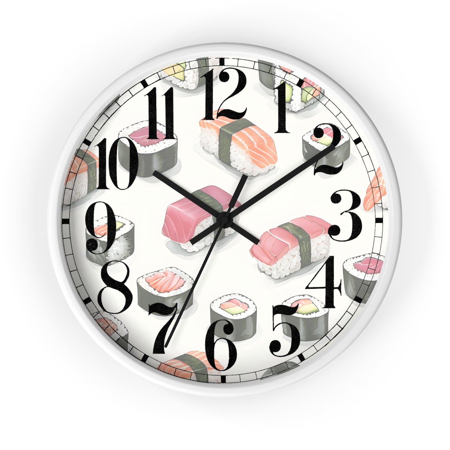 Sushi Lover's Wall Clock