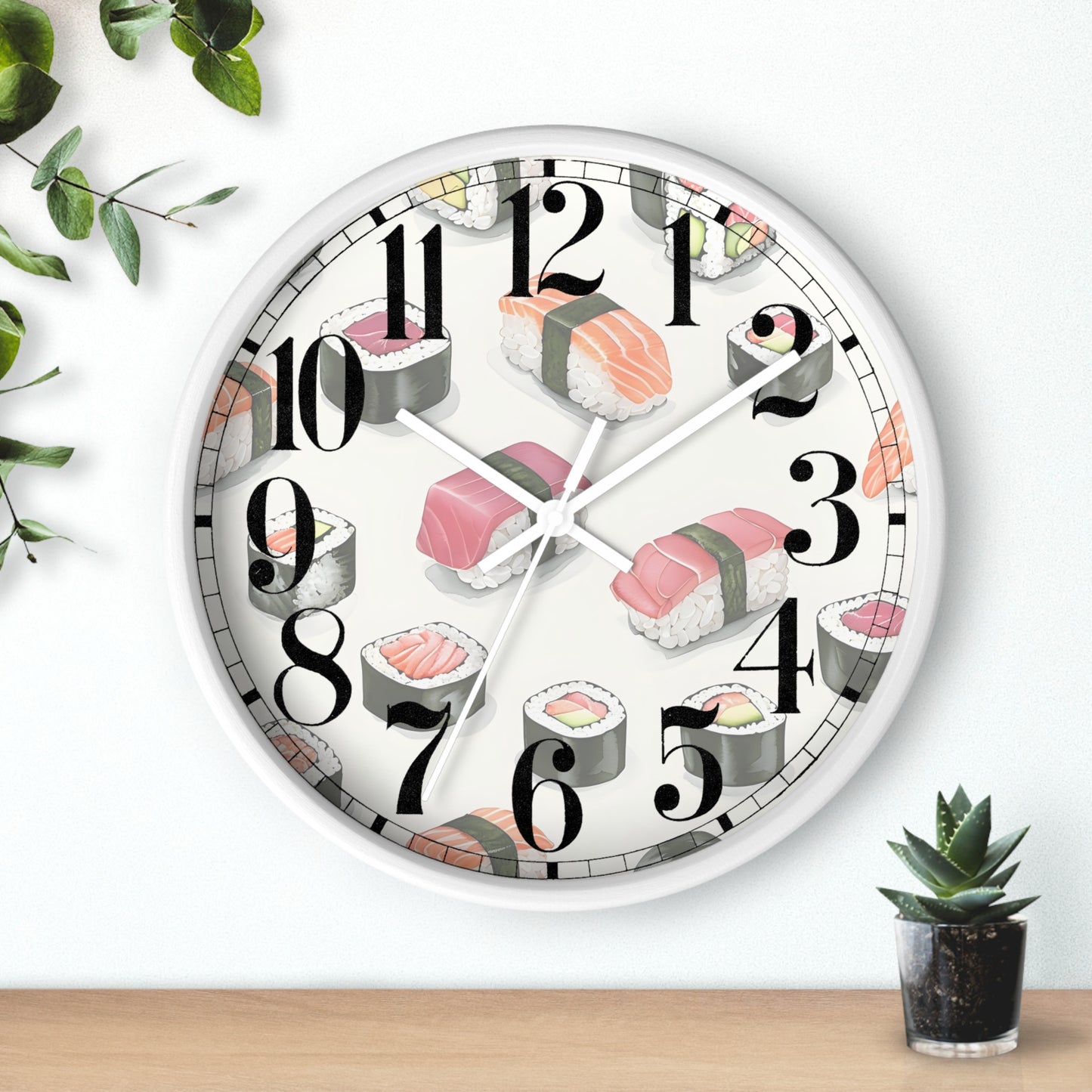 Sushi Lover's Wall Clock