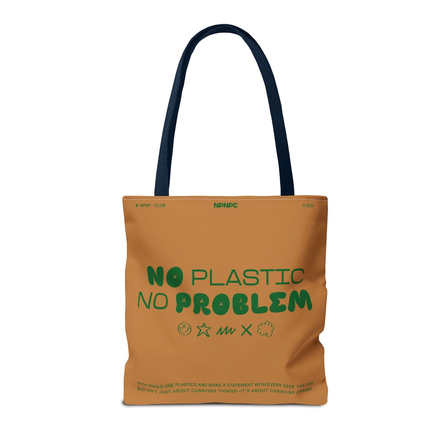 Eco-Friendly Tote Bag - No Plastic No Problem