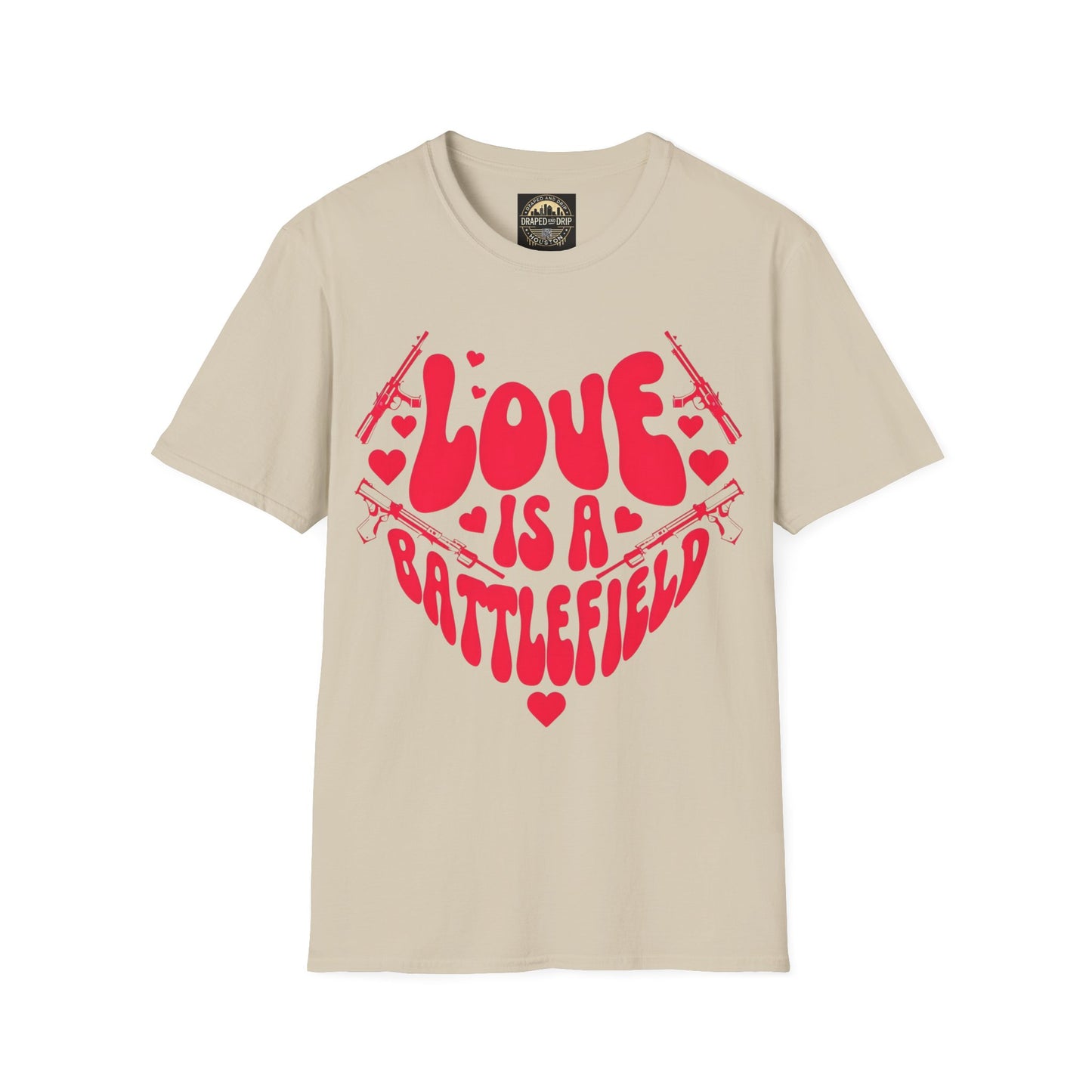 Love is a Battlefield Valentine's Day Tee