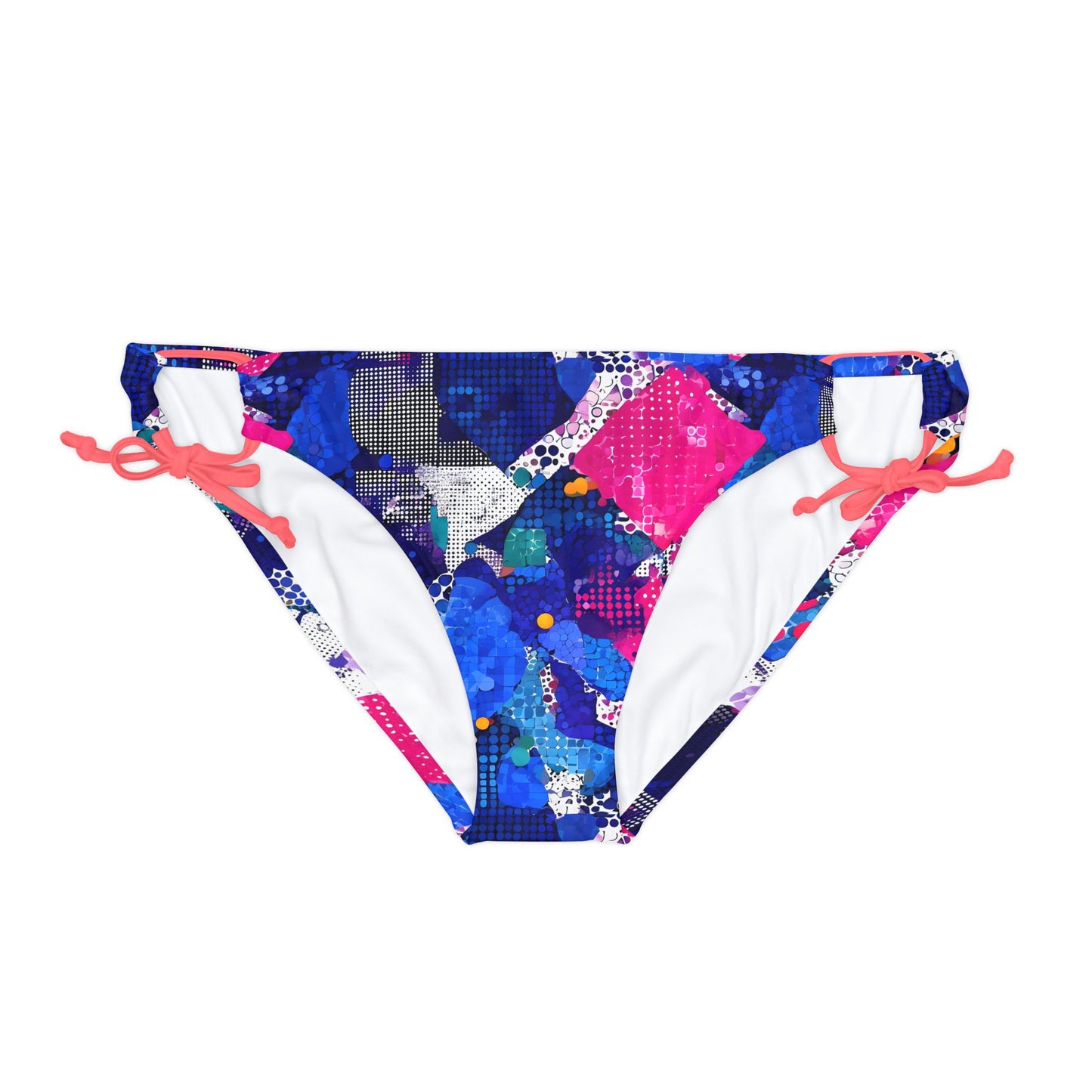 Vibrant Loop Tie Side Bikini Bottom