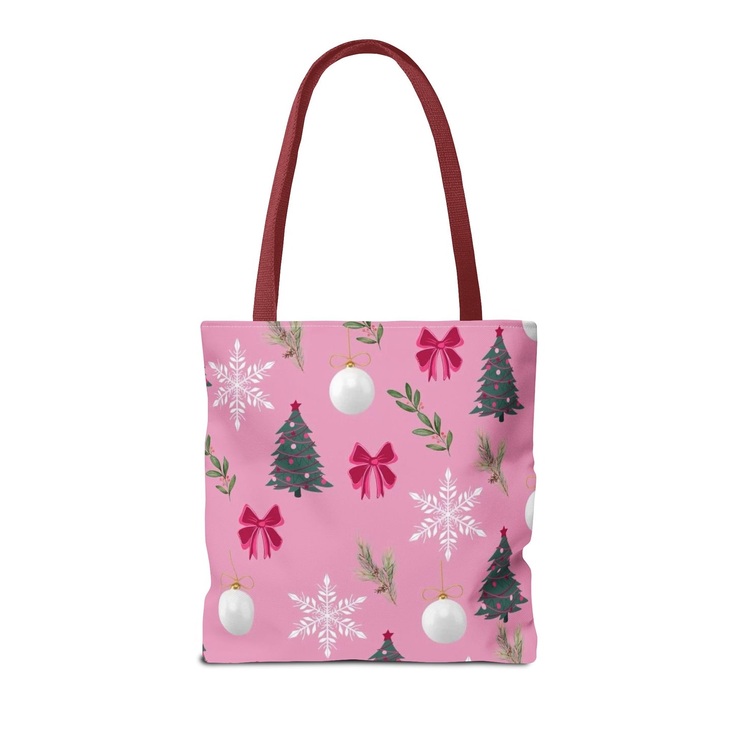 Pink Holiday Cheer Tote