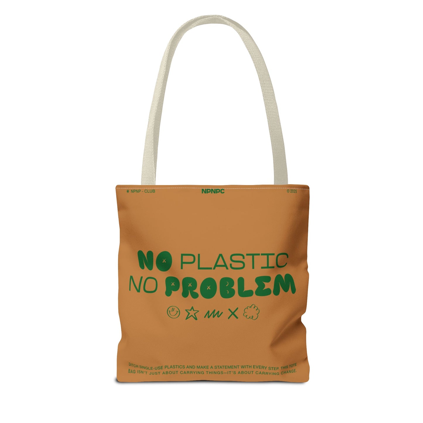 Eco-Friendly Tote Bag - No Plastic No Problem