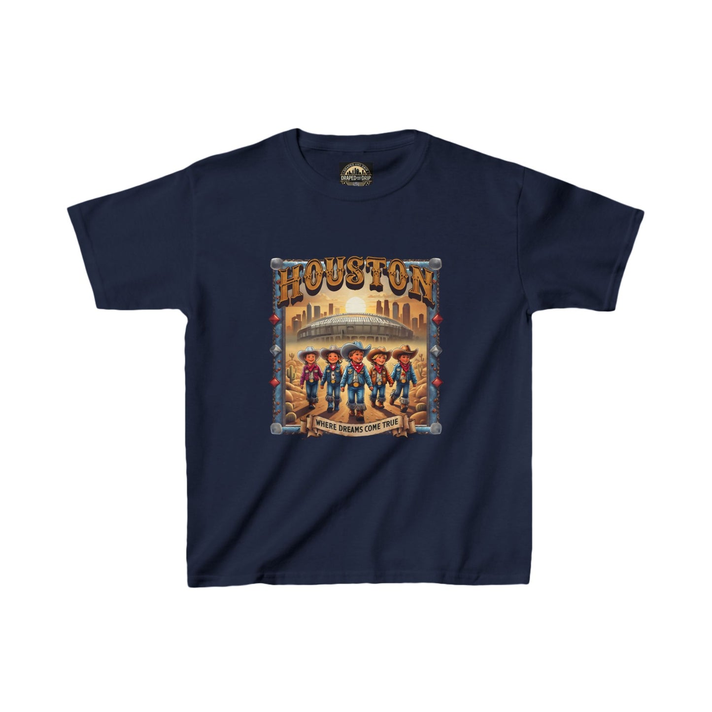 Houston Rodeo Kids Tee: Where Dreams Come True