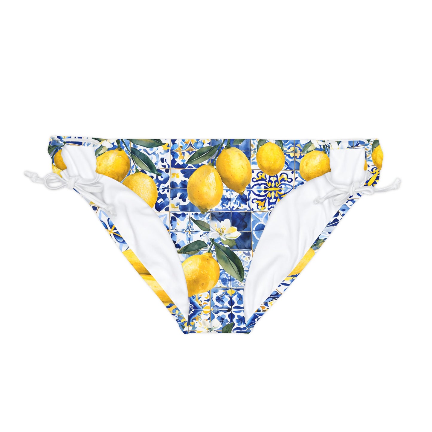 Lemon Grove Loop Tie Side Bikini Bottom