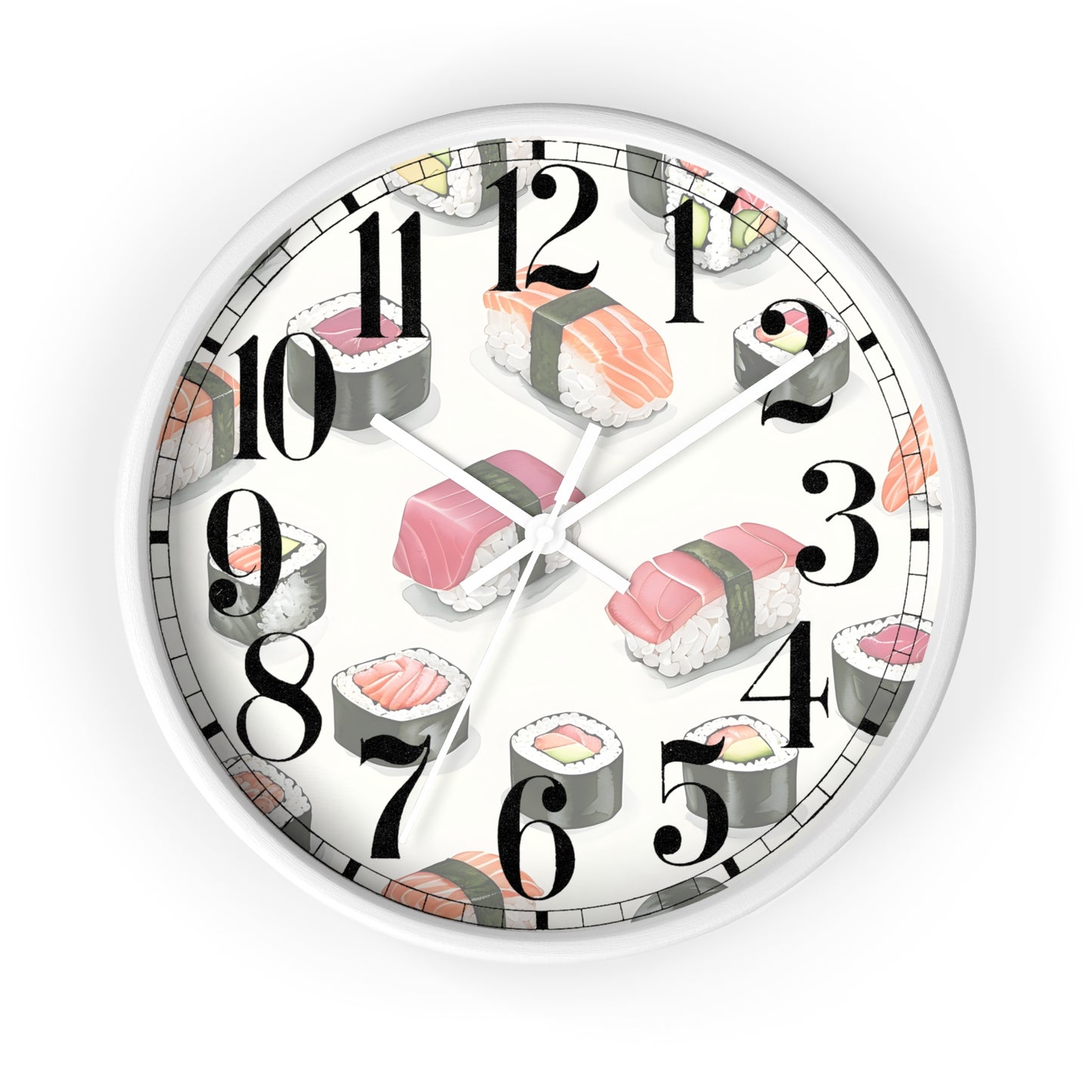 Sushi Lover's Wall Clock