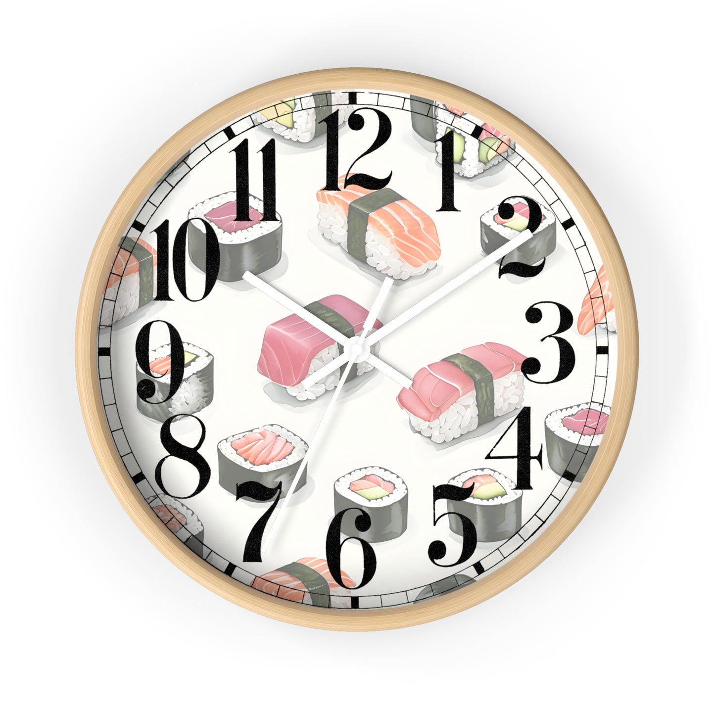 Sushi Lover's Wall Clock