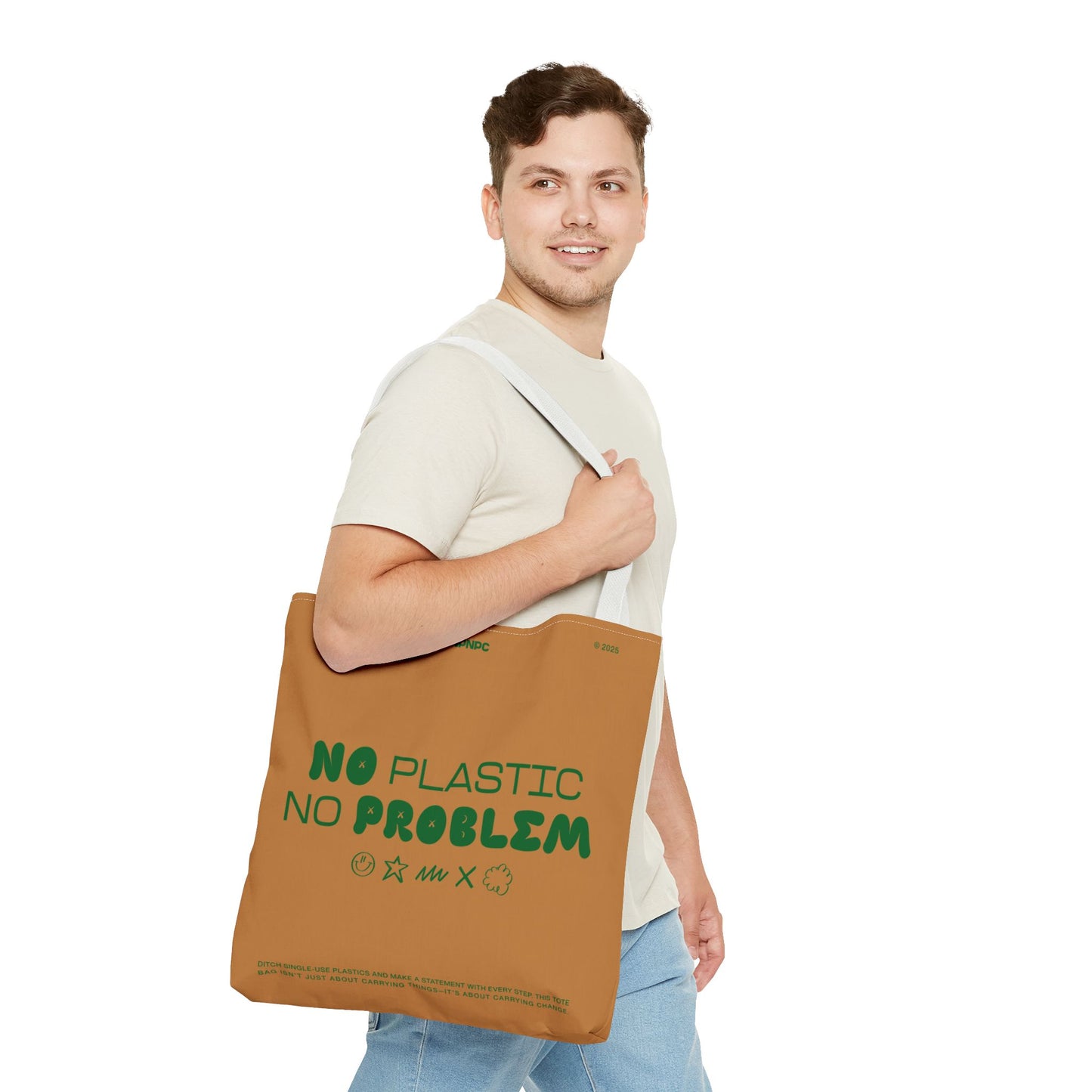 Eco-Friendly Tote Bag - No Plastic No Problem
