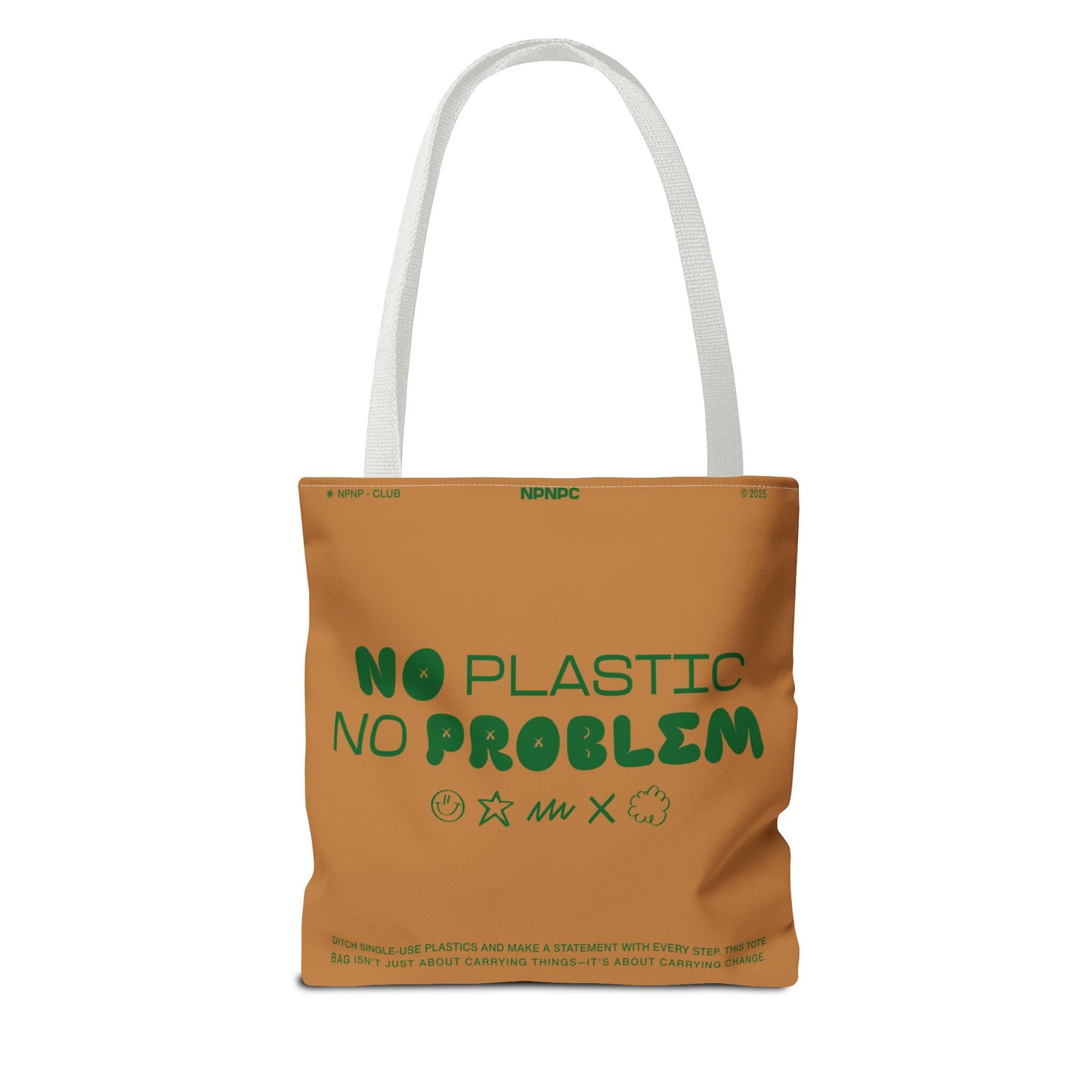 Eco-Friendly Tote Bag - No Plastic No Problem