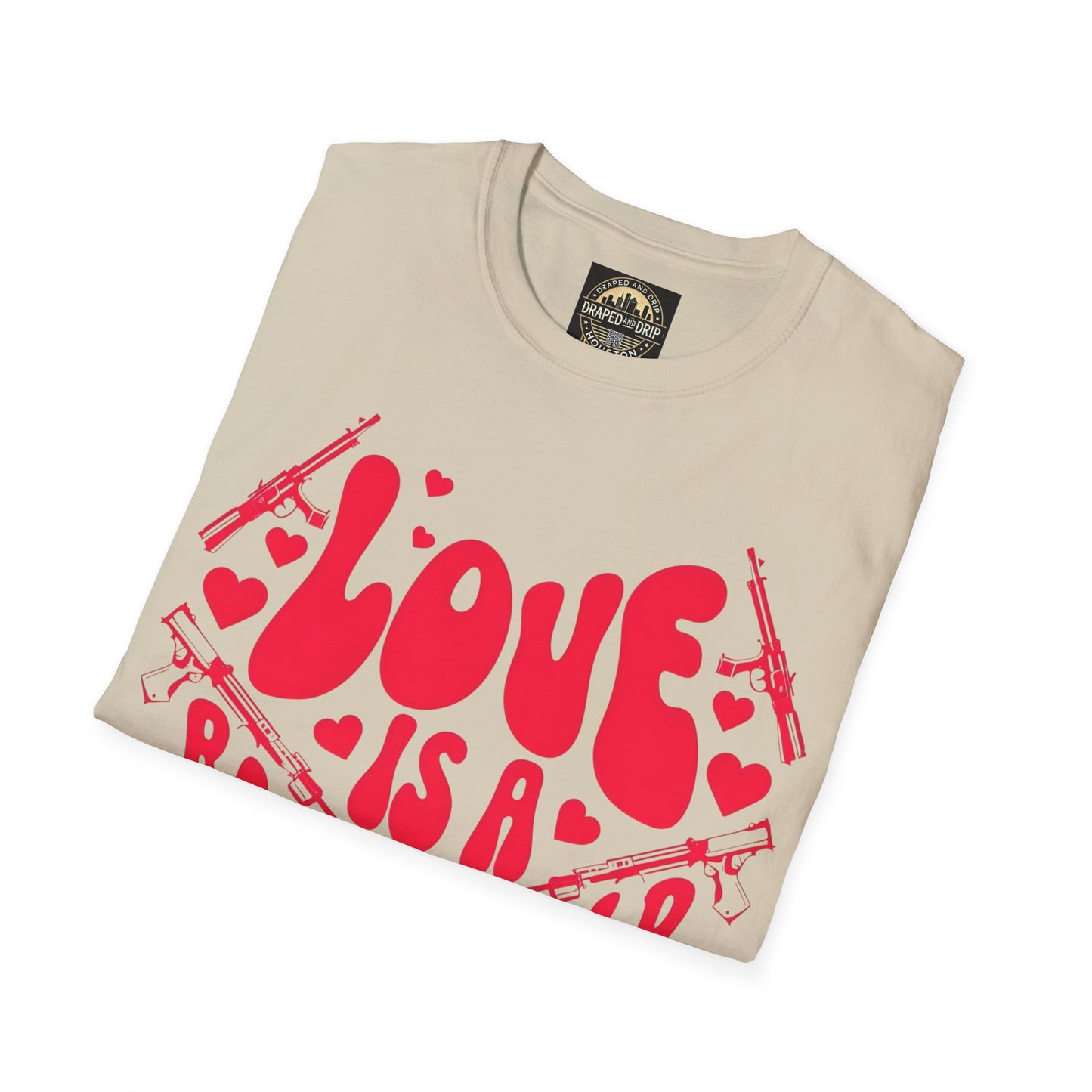 Love is a Battlefield Valentine's Day Tee