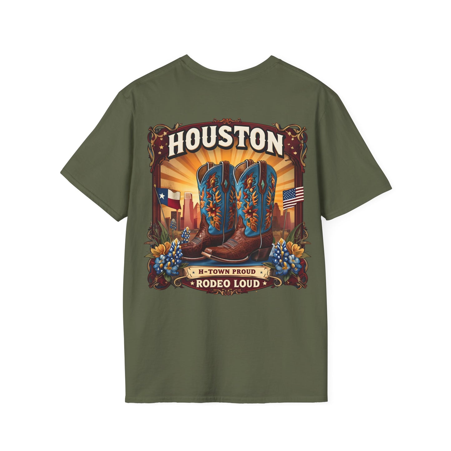 Houston Rodeo Tee - Celebrating Legacy and Strength