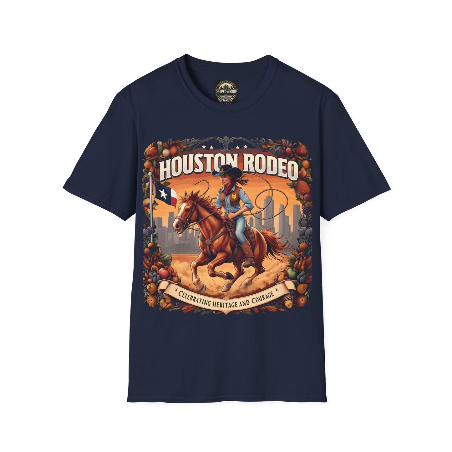 Houston Rodeo Tee - Celebrating Legacy and Strength