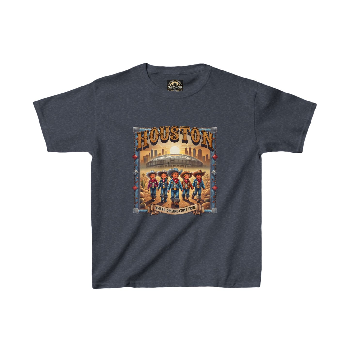 Houston Rodeo Kids Tee: Where Dreams Come True