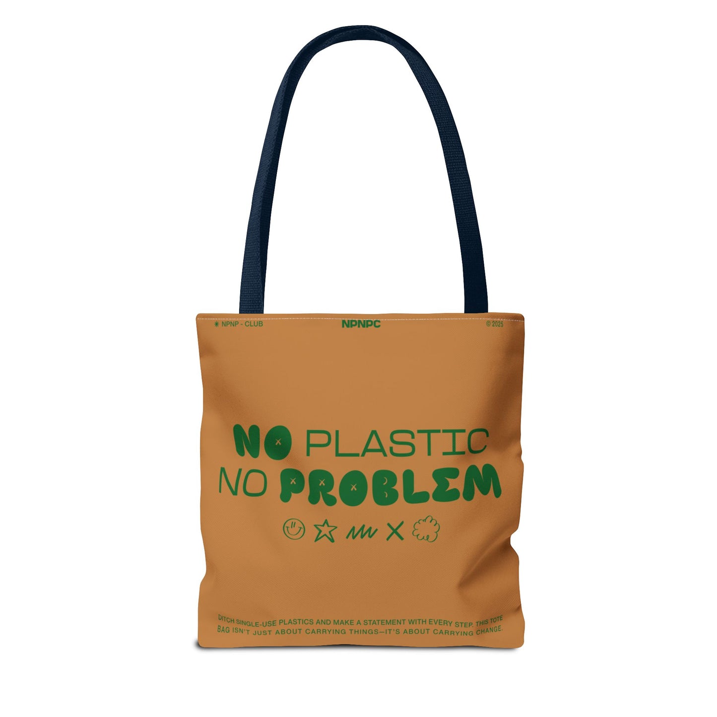 Eco-Friendly Tote Bag - No Plastic No Problem