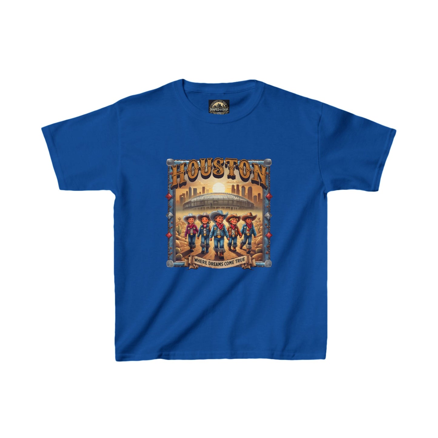 Houston Rodeo Kids Tee: Where Dreams Come True