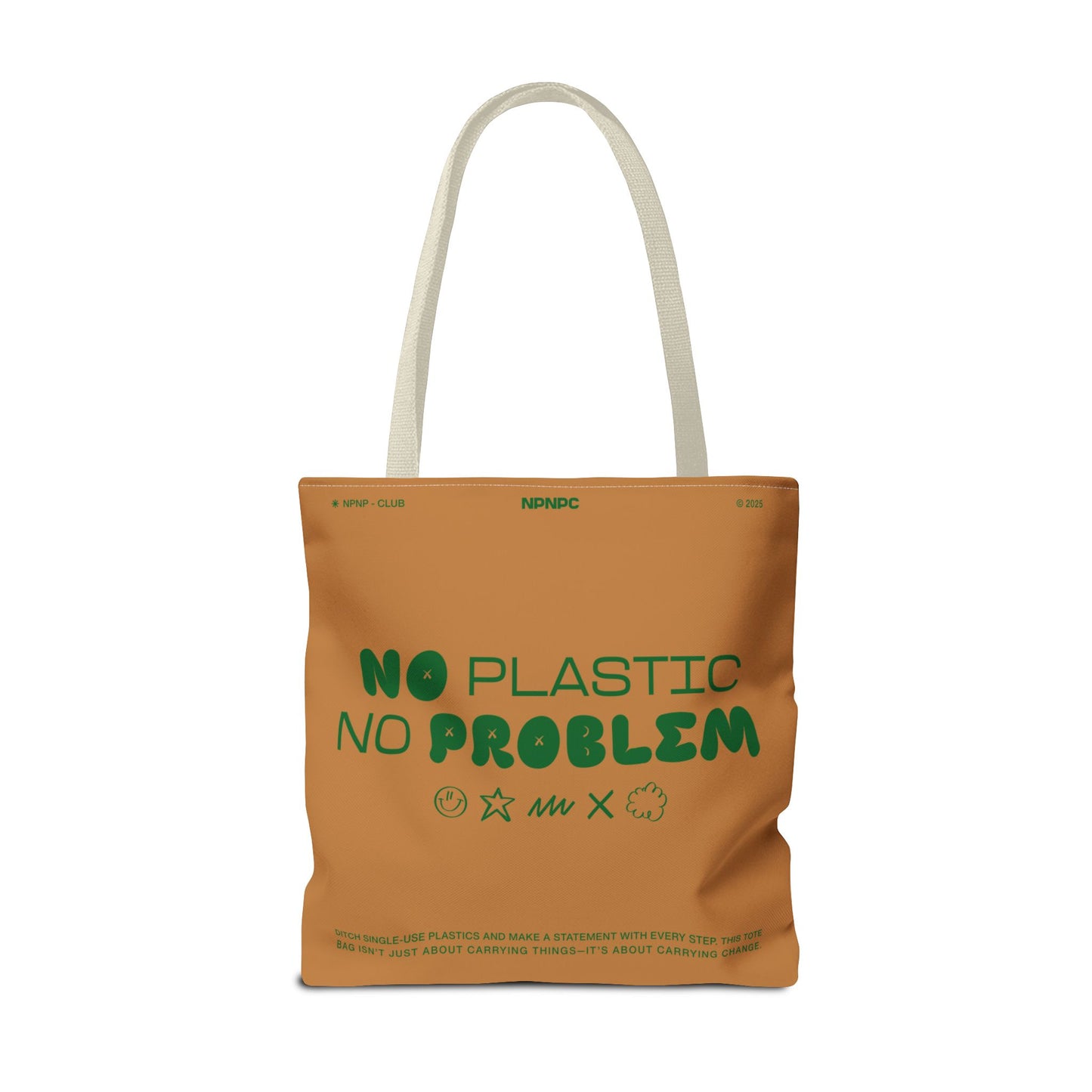 Eco-Friendly Tote Bag - No Plastic No Problem