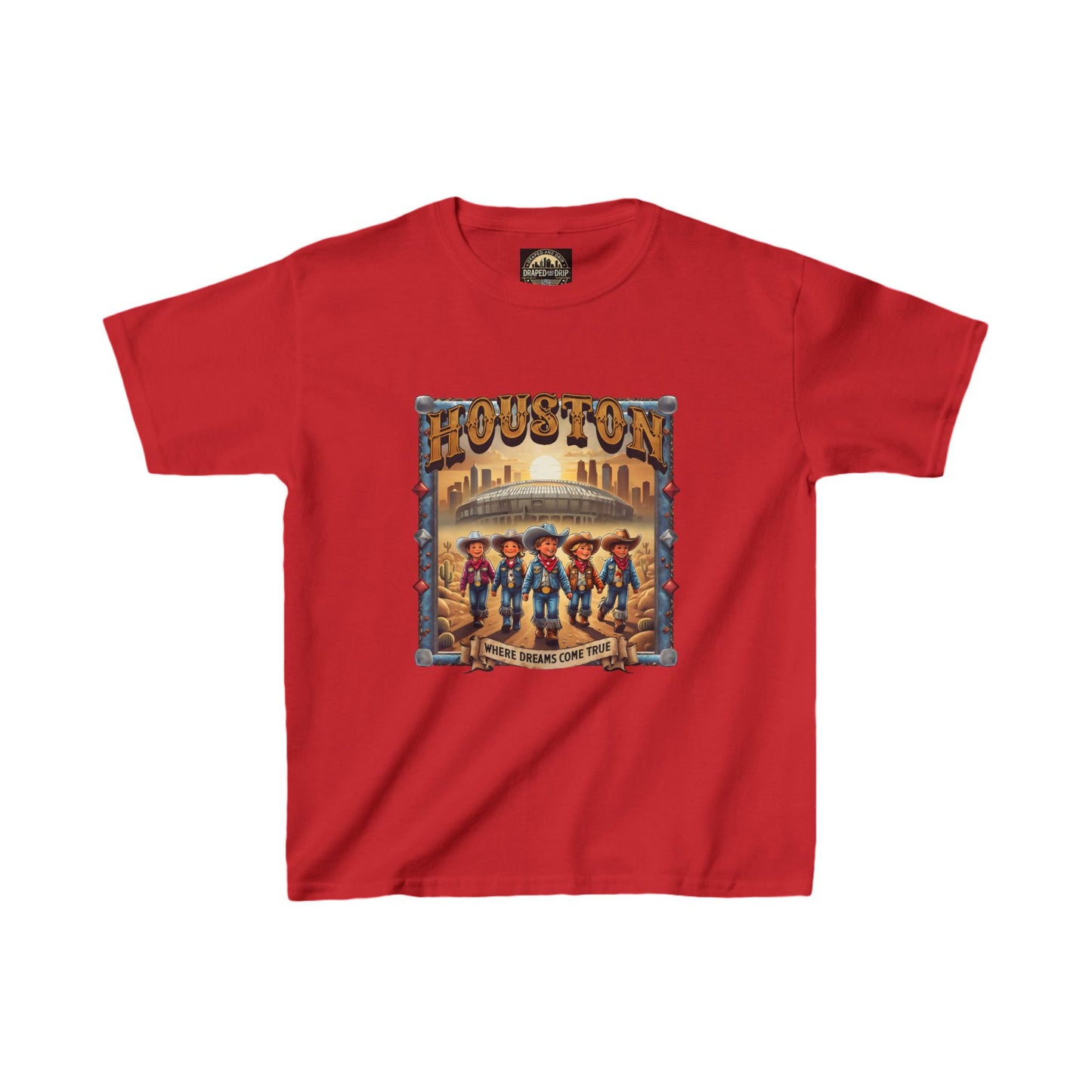 Houston Rodeo Kids Tee: Where Dreams Come True