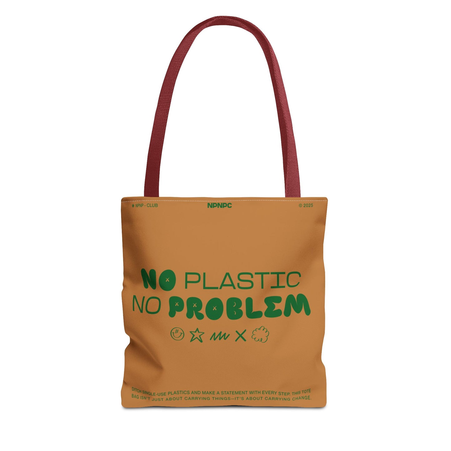Eco-Friendly Tote Bag - No Plastic No Problem