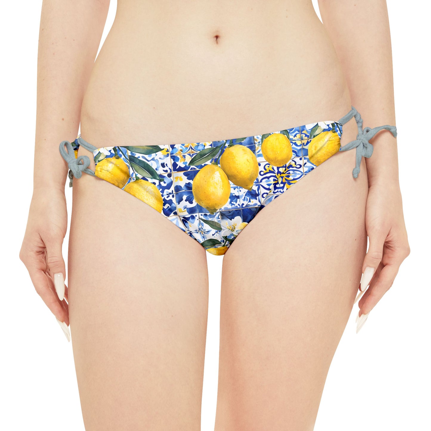 Lemon Grove Loop Tie Side Bikini Bottom