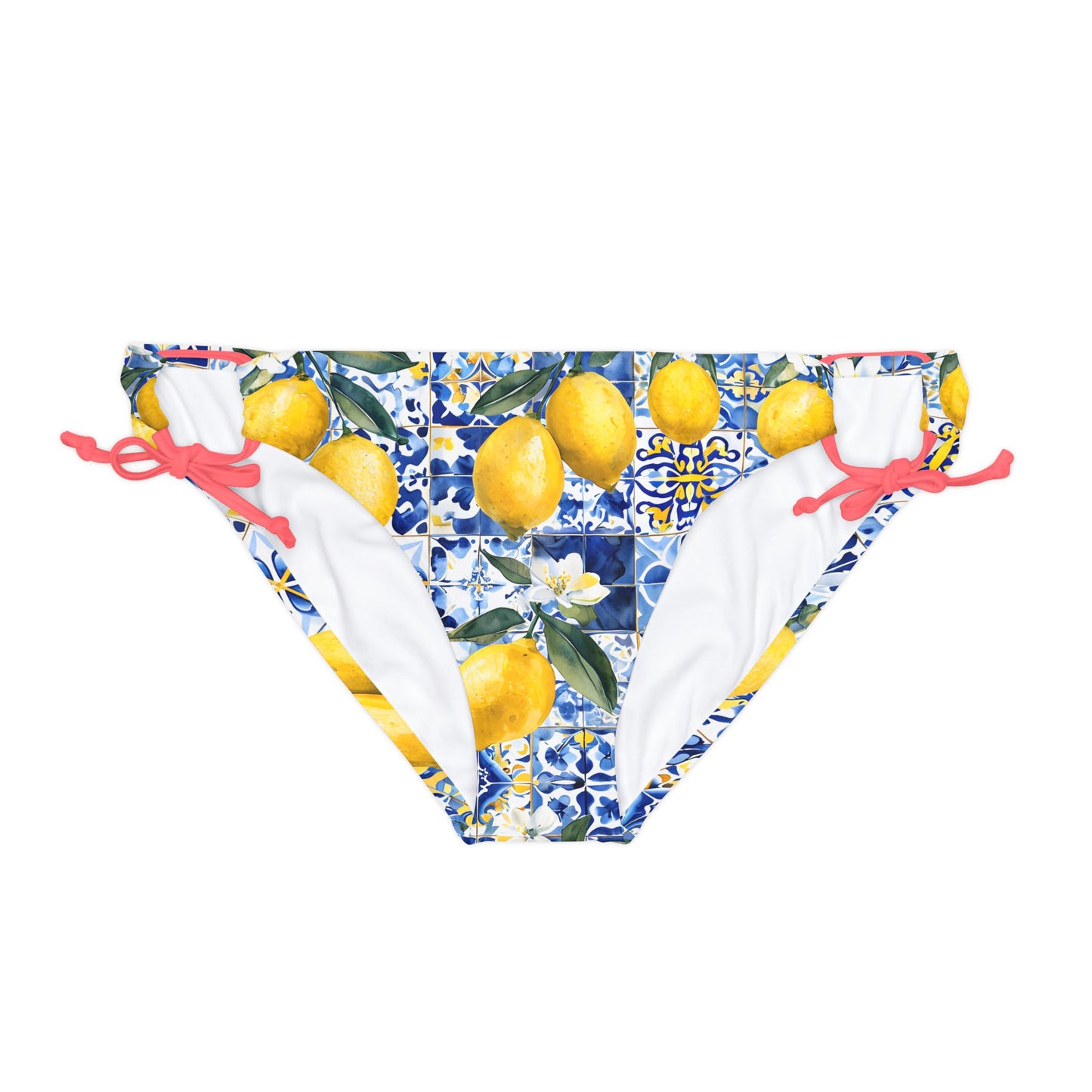 Lemon Grove Loop Tie Side Bikini Bottom