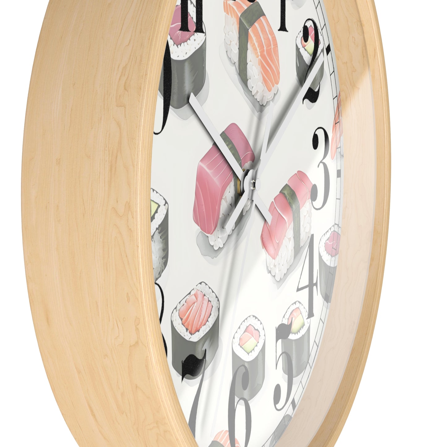 Sushi Lover's Wall Clock