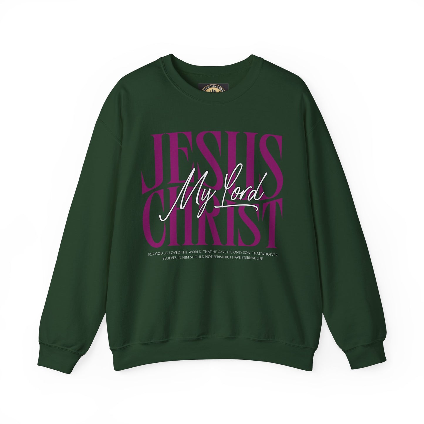 Inspirational Jesus Christ Sweatshirt - Heavy Blend Crewneck