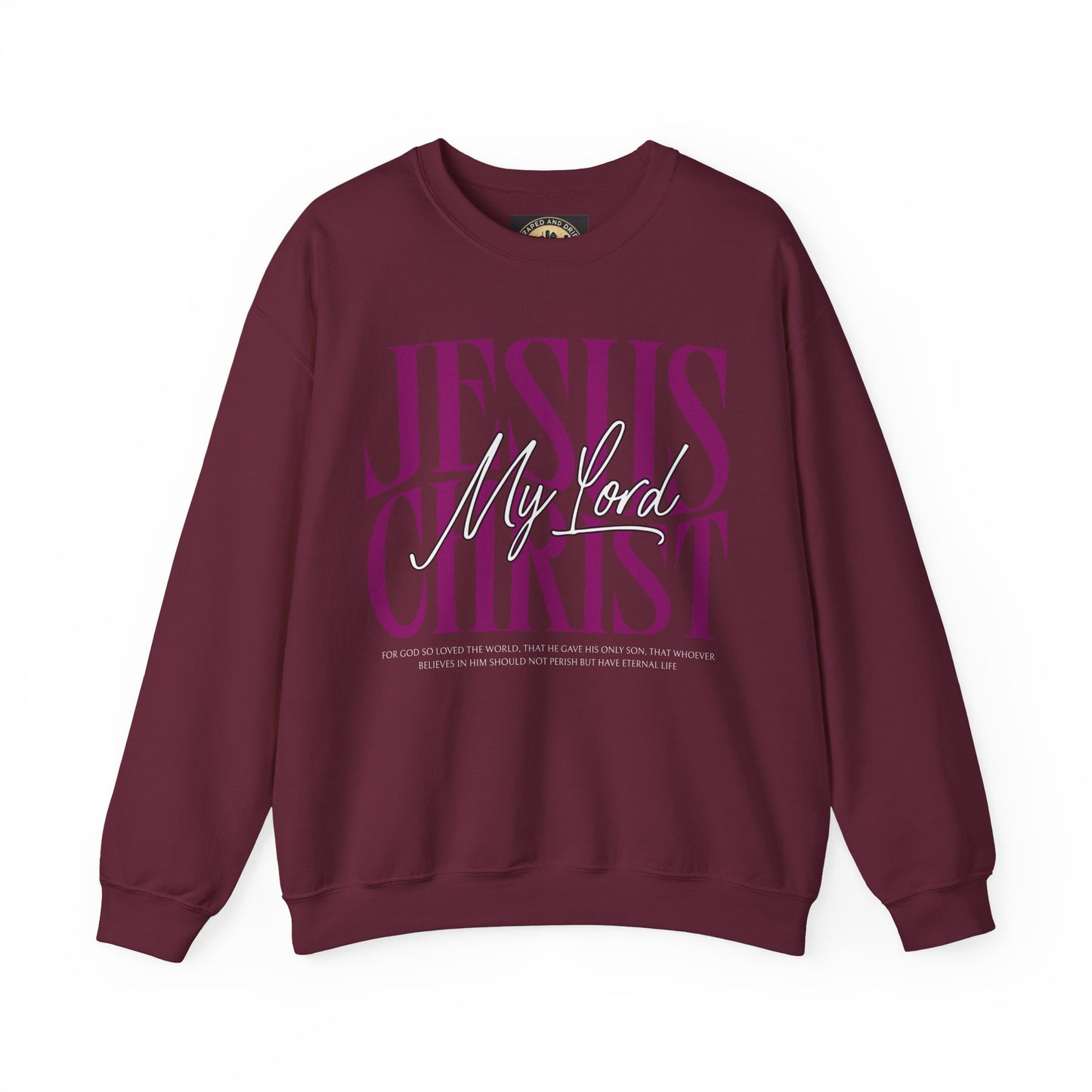 Inspirational Jesus Christ Sweatshirt - Heavy Blend Crewneck