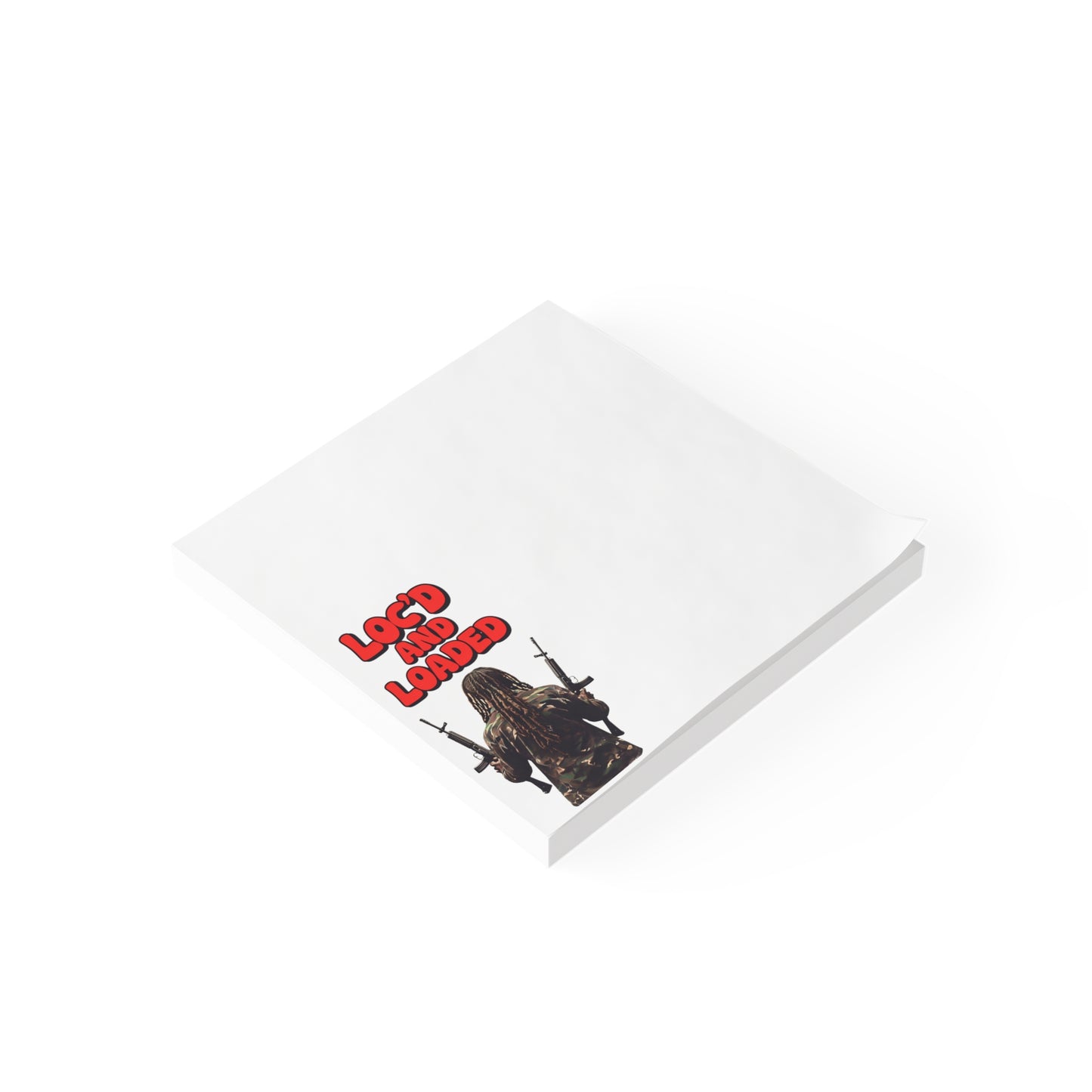 Post-it® Note Pads - 'Locked and Loaded' Design for Creative Minds