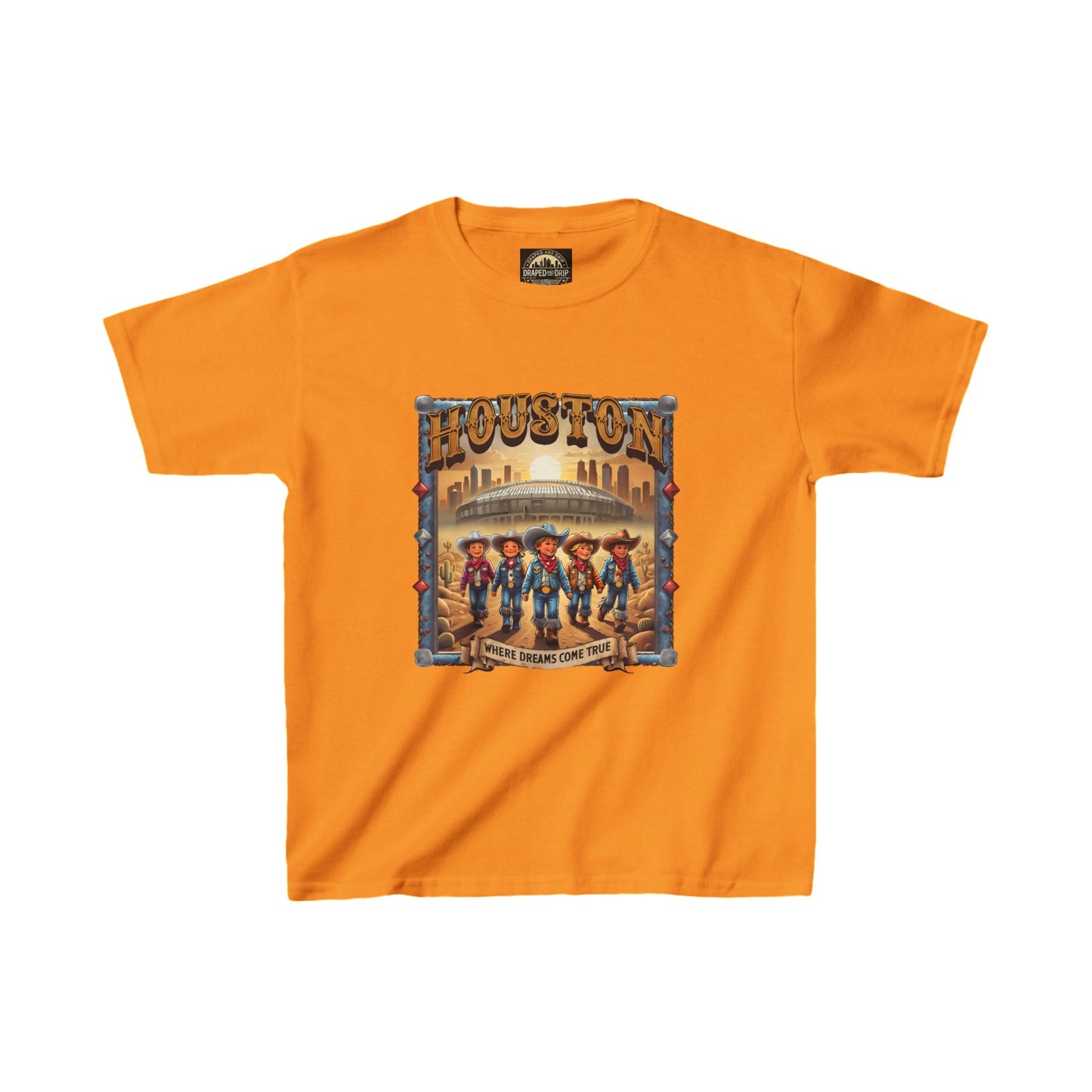 Houston Rodeo Kids Tee: Where Dreams Come True