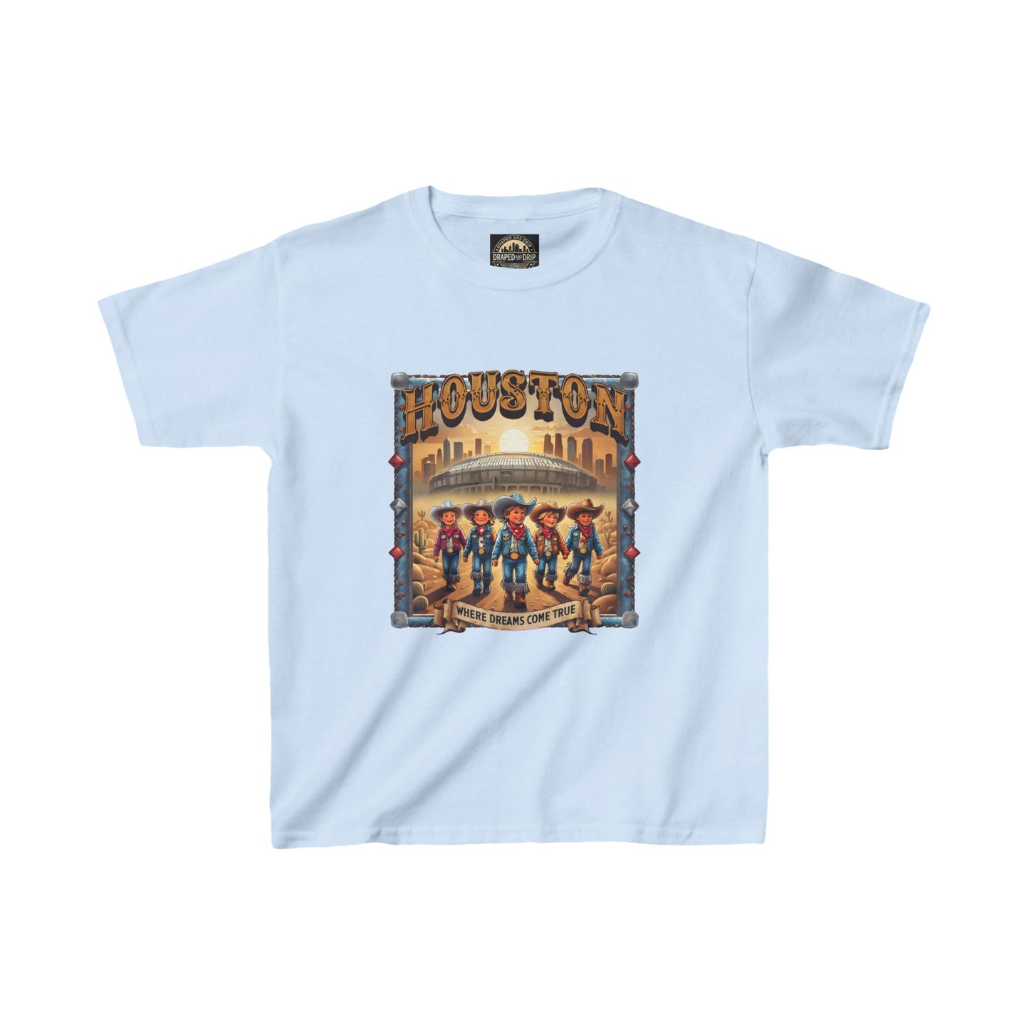Houston Rodeo Kids Tee: Where Dreams Come True