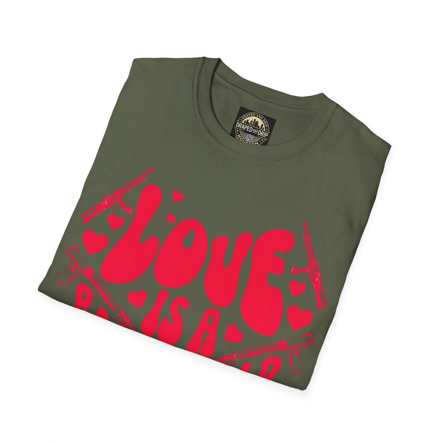 Love is a Battlefield Valentine's Day Tee