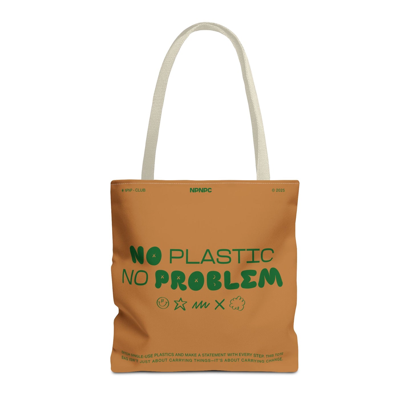 Eco-Friendly Tote Bag - No Plastic No Problem