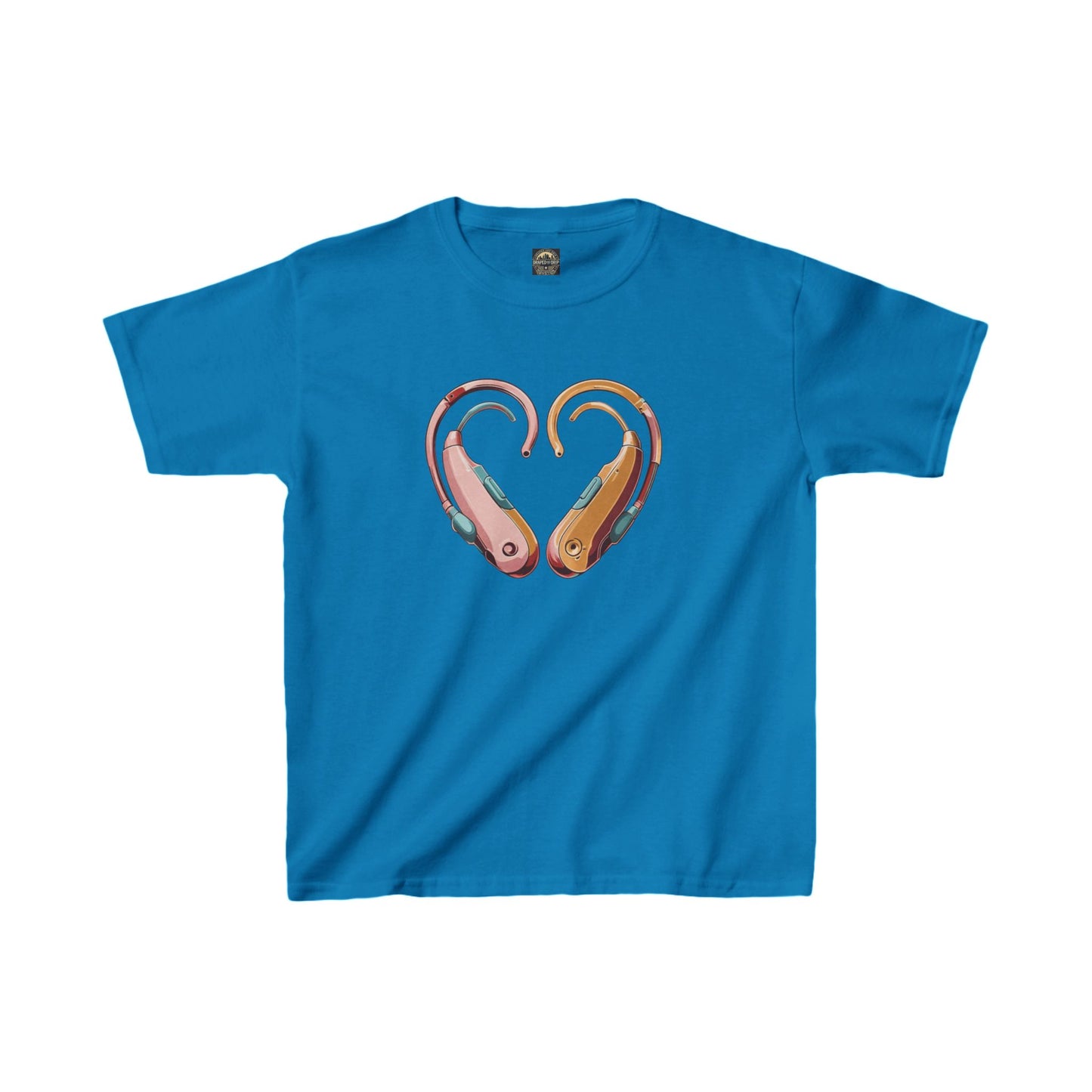 Hearing Aids Heart Tee