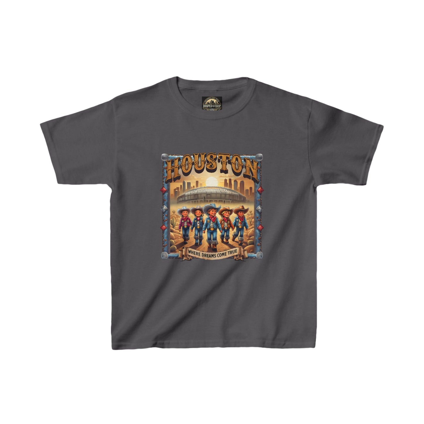 Houston Rodeo Kids Tee: Where Dreams Come True