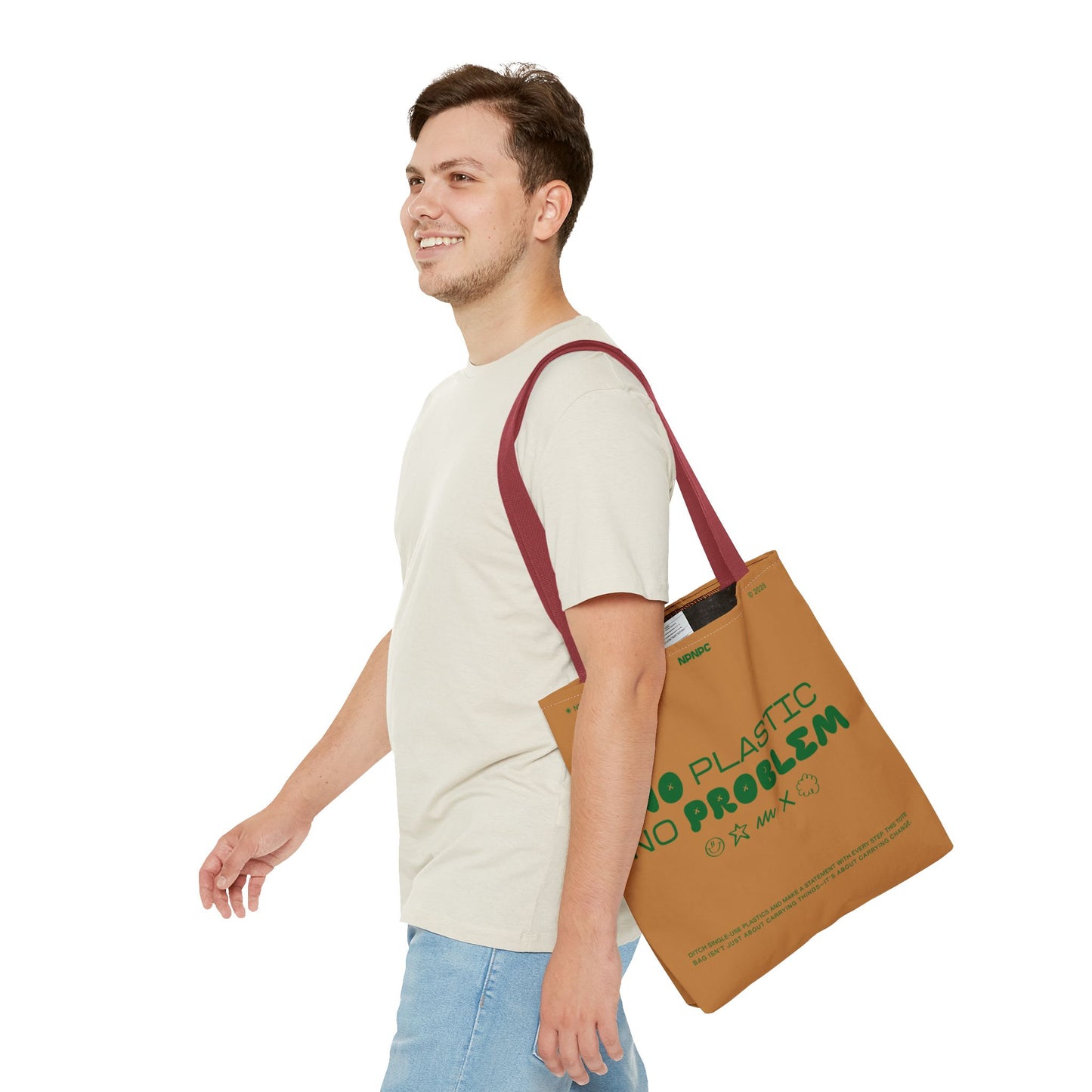 Eco-Friendly Tote Bag - No Plastic No Problem
