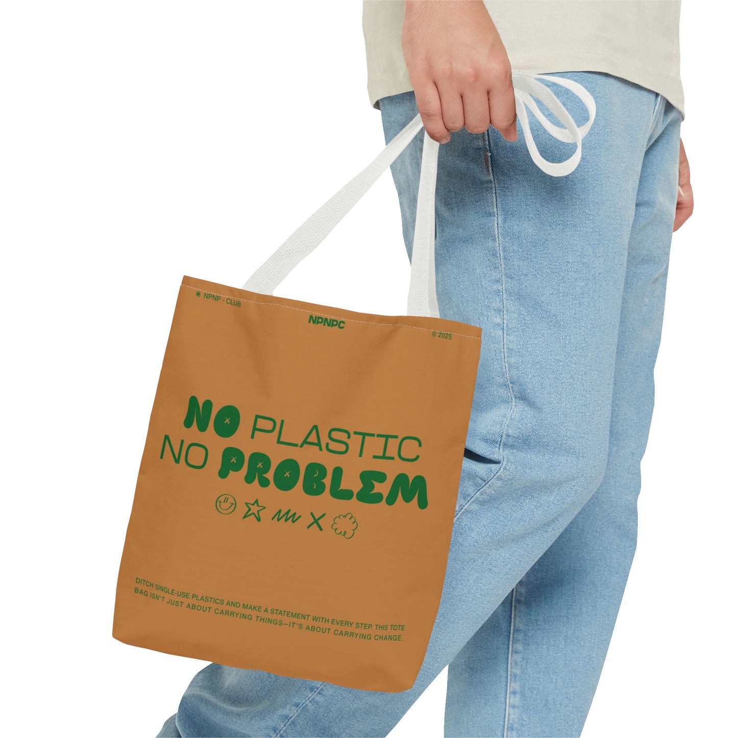 Eco-Friendly Tote Bag - No Plastic No Problem