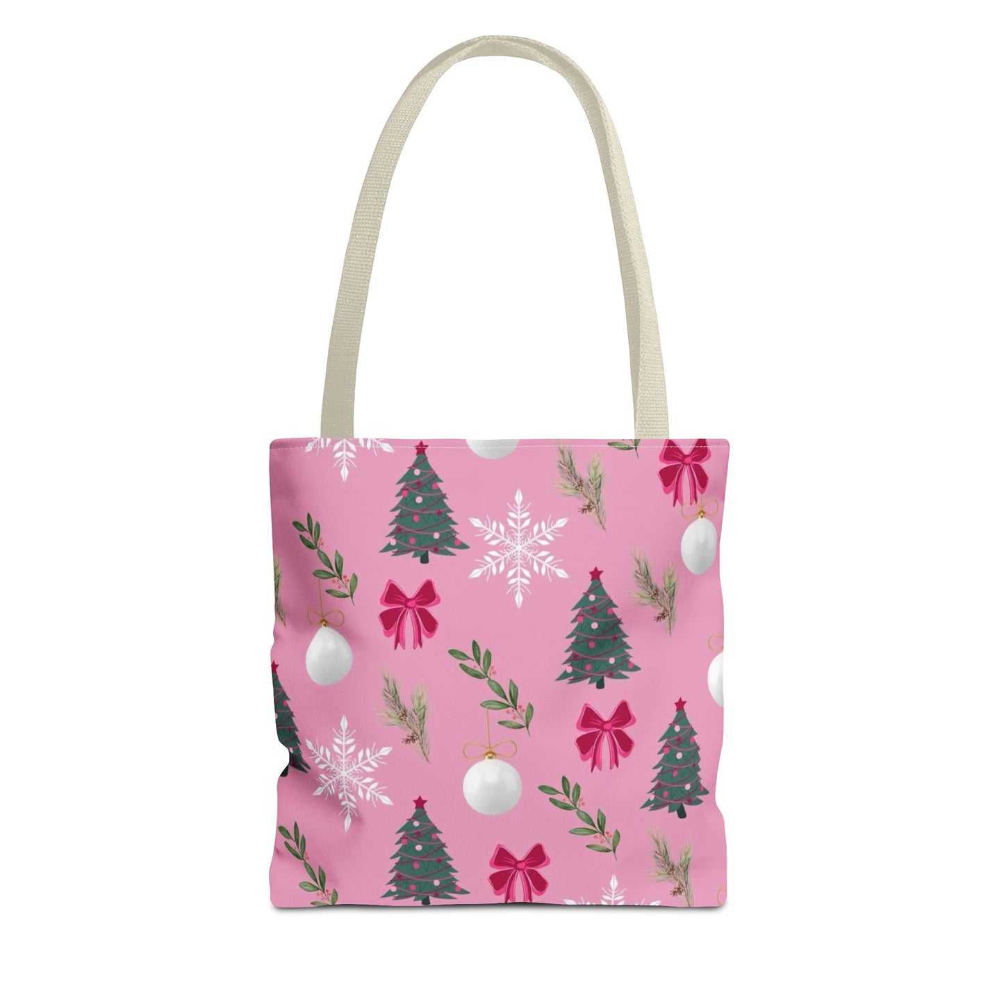 Pink Holiday Cheer Tote