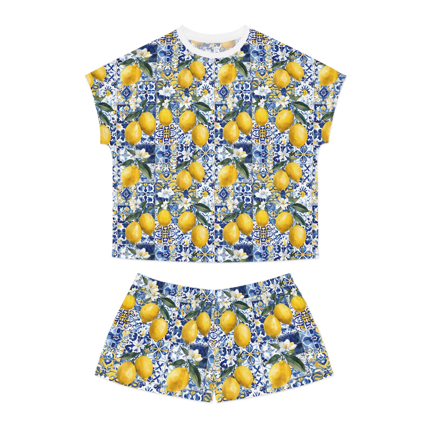 Lemon Blossom Women's Pajama Set